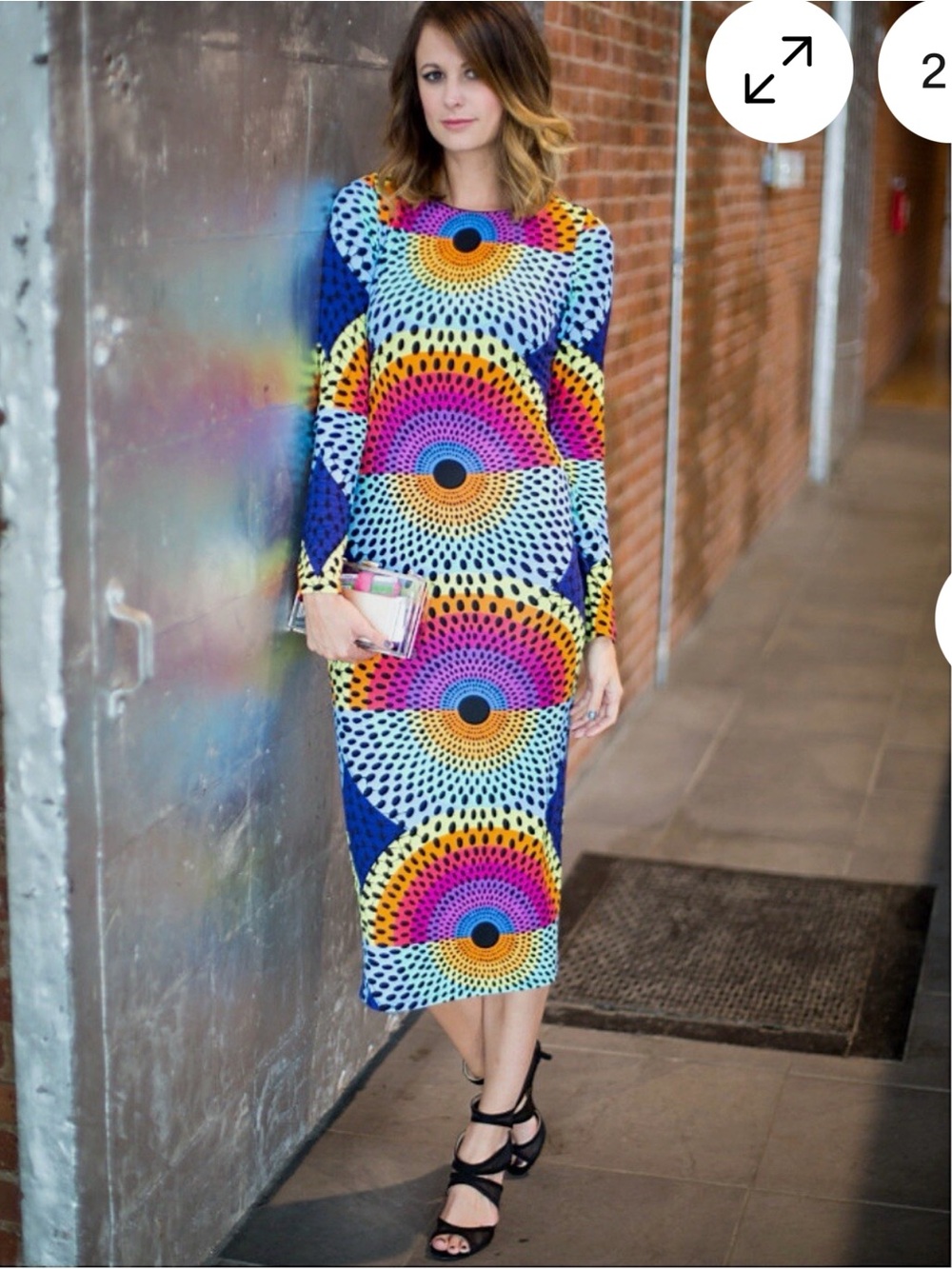 Mara Hoffman kaleidoscope jersey dress - Picture 2 of 10